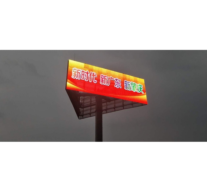 P100 LED 網格屏，LED網格軟屏，戶外LED網格屏